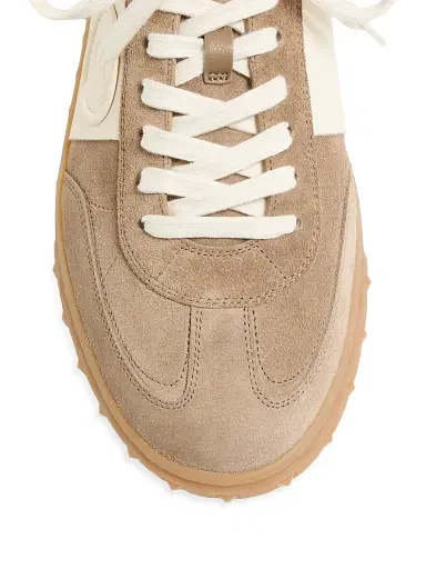Valentino Garavani Men's Upvillage Low Top Sneakers - Khaki Ivory - Size 13 | Thumbnail 5 Valentino Garavani Men's Upvillage Low Top Sneakers - Khaki Ivory - Size 13 | Thumbnail 5