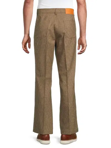 Second/Layer Men's Valluco Glen Plaid Wool Trousers | Thumbnail 5 Second/Layer Men's Valluco Glen Plaid Wool Trousers | Thumbnail 5