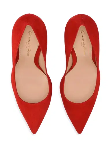 Gianvito Rossi Women's 105MM Suede Pumps | Thumbnail 4 Gianvito Rossi Women's 105MM Suede Pumps | Thumbnail 4