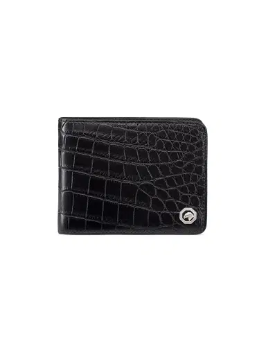 Stefano Ricci Men's Bifold Leather Wallet - Black | Thumbnail 1