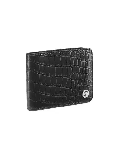 Stefano Ricci Men's Bifold Leather Wallet - Black | Thumbnail 2
