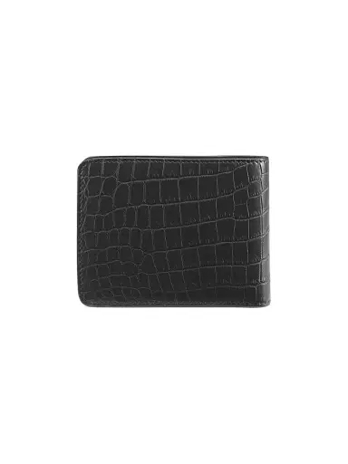Stefano Ricci Men's Bifold Leather Wallet - Black | Thumbnail 3