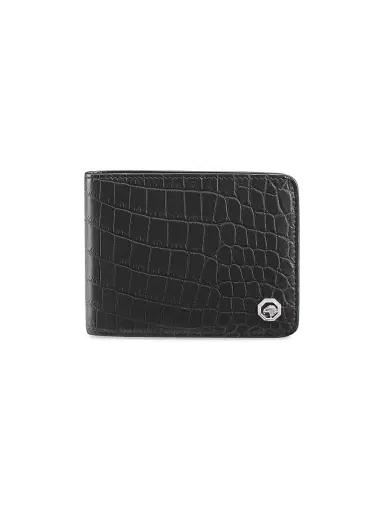 Stefano Ricci Men's Bifold Leather Wallet - Black | Thumbnail 1