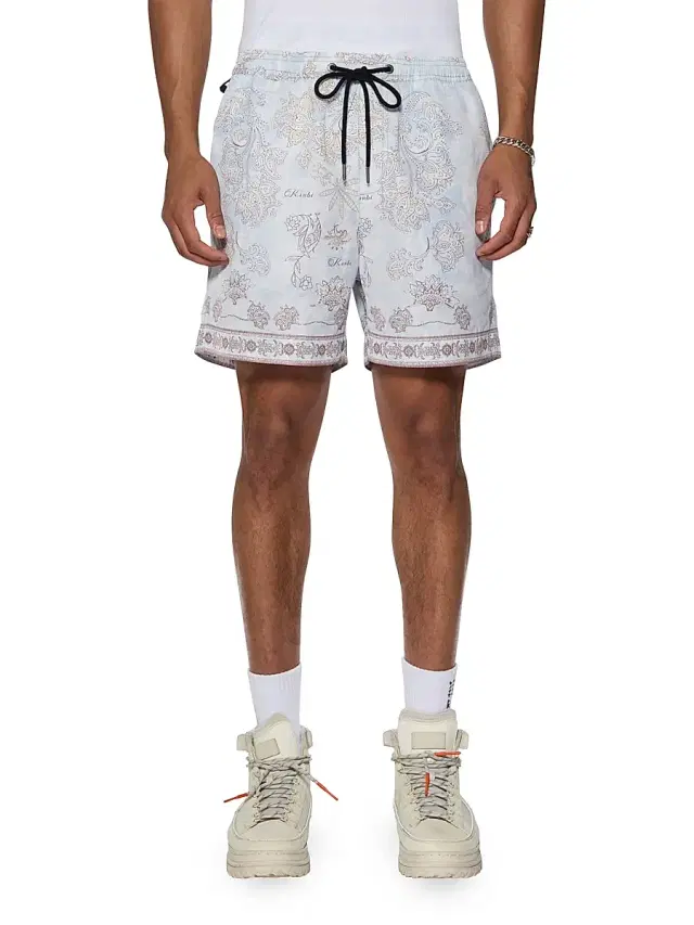 Men's Eternity Paisley Board Shorts - Multi Colour