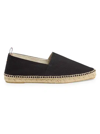 Castañer Men's Pablo Canvas Espadrille Loafers - Canvas Black | Thumbnail 1