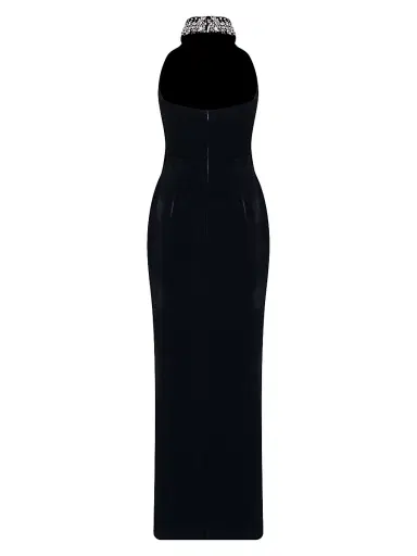 The New Arrivals Ilkyaz Ozel Women's Hemingway Crystal-Embellished Silk Maxi-Dress | Thumbnail 2 The New Arrivals Ilkyaz Ozel Women's Hemingway Crystal-Embellished Silk Maxi-Dress | Thumbnail 2