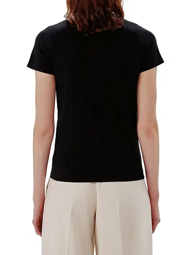 Another Tomorrow Women's Fitted Tee - White | Thumbnail 10 Another Tomorrow Women's Fitted Tee - White | Thumbnail 10