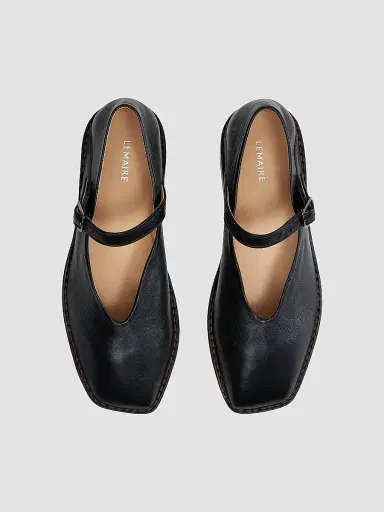Lemaire Men's Leather Mary Janes | Thumbnail 4 Lemaire Men's Leather Mary Janes | Thumbnail 4