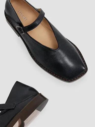Lemaire Men's Leather Mary Janes | Thumbnail 5 Lemaire Men's Leather Mary Janes | Thumbnail 5