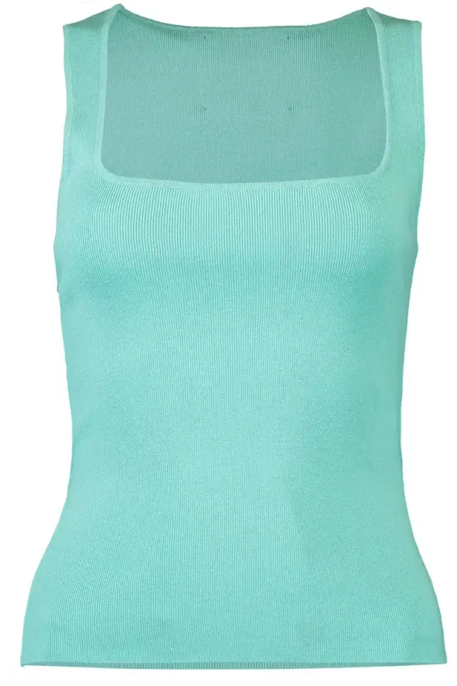 LE SUPERBE Snatched Square Neck Tank