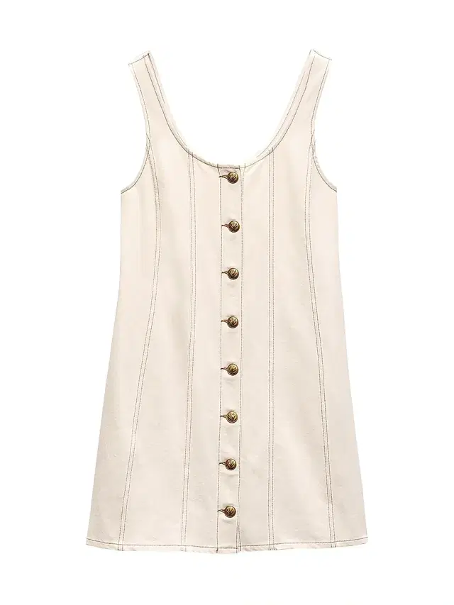 rag & bone Women's Laney Striped A-line Minidress - Ecru