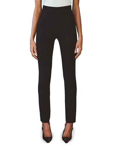 Artemis Diciero Women's Elvira Crepe Slim-Fit Cigarette Pants | Thumbnail 4