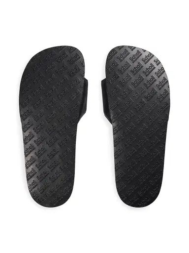 Balenciaga Women's I Scholl Flat Sandals - Black | Thumbnail 7