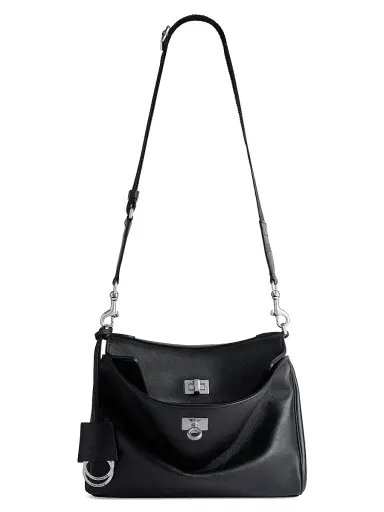 Balenciaga Men's Rodeo Small Messenger Bag - Black | Thumbnail 1