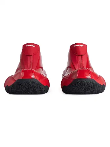 Balenciaga Men's Basketball Sneakers - Red | Thumbnail 3