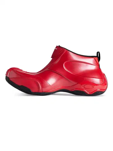 Balenciaga Men's Basketball Sneakers - Red | Thumbnail 4