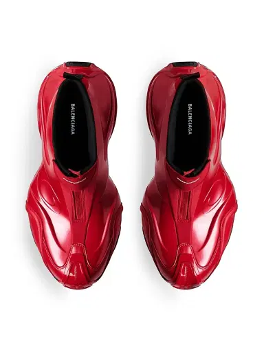 Balenciaga Men's Basketball Sneakers - Red | Thumbnail 5