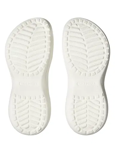 Balenciaga Women's Crocs Thong Jibbitz - White | Thumbnail 7