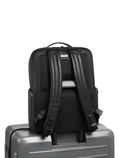Porsche Design Men's Roadster Leather Backpack - Black | Thumbnail 6 Porsche Design Men's Roadster Leather Backpack - Black | Thumbnail 6