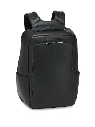 Porsche Design Men's Roadster Leather Backpack - Black | Thumbnail 7 Porsche Design Men's Roadster Leather Backpack - Black | Thumbnail 7