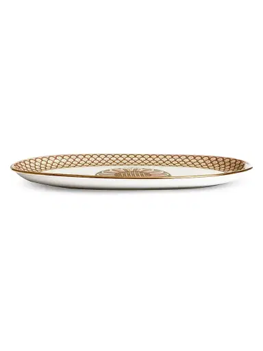 La DoubleJ Oval Platter - Odysseus Dusty Pink | Thumbnail 2