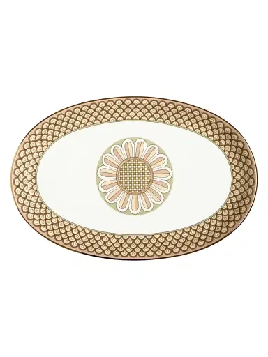 La DoubleJ Oval Platter - Odysseus Dusty Pink | Thumbnail 1