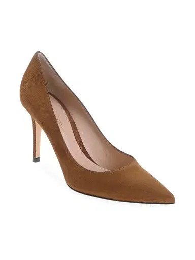 Gianvito Rossi Women's Texas 85MM Suede Pumps - Texas - Size 12 | Thumbnail 2