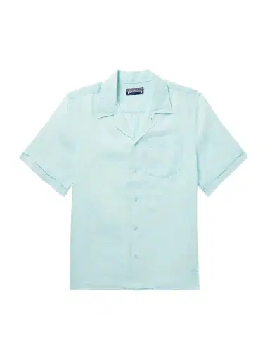 Vilebrequin Charli Camp-Collar Linen Shirt - Men | Thumbnail 1
