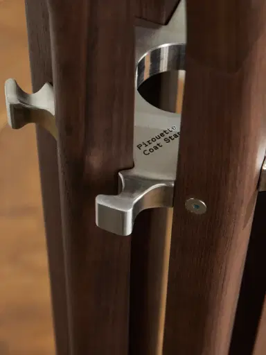 The Conran Shop Pirouette Walnut and Aluminium Coat Stand - Men | Thumbnail 4 The Conran Shop Pirouette Walnut and Aluminium Coat Stand - Men | Thumbnail 4