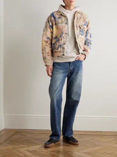 KAPITAL Zimbabwe Straight-Leg Jeans - Men | Thumbnail 2 KAPITAL Zimbabwe Straight-Leg Jeans - Men | Thumbnail 2