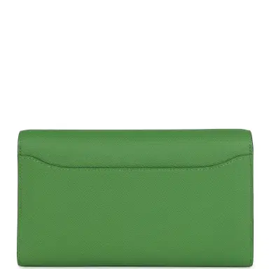 HERMÈS Hermes Constance Wallet To Go Vert Yucca Epsom Gold Hardware | Thumbnail 4