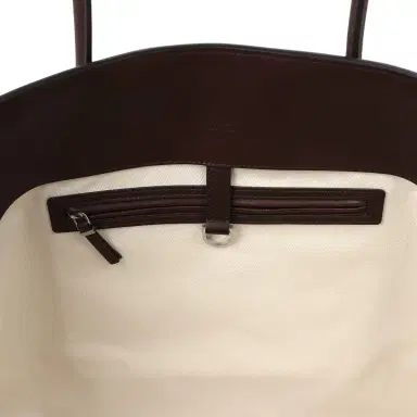 The Row The Row Marlo Tote Bag Chestnut Saddle Leather Silver Hardware | Thumbnail 10 The Row The Row Marlo Tote Bag Chestnut Saddle Leather Silver Hardware | Thumbnail 10