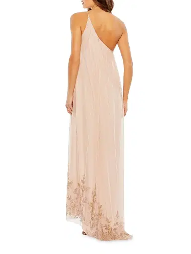 Mac Duggal Women's Embellished Asymmetric One-Shoulder Gown | Thumbnail 2