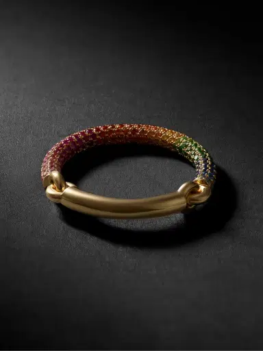 M. COHEN The Equinox 18-Karat Gold Multi-Stone Ring - Men | Thumbnail 3 M. COHEN The Equinox 18-Karat Gold Multi-Stone Ring - Men | Thumbnail 3