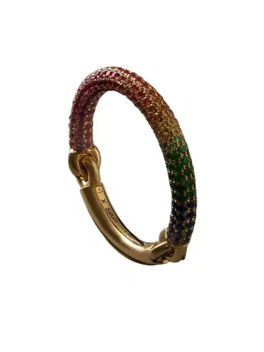 M. COHEN The Equinox 18-Karat Gold Multi-Stone Ring - Men | Thumbnail 1 M. COHEN The Equinox 18-Karat Gold Multi-Stone Ring - Men | Thumbnail 1
