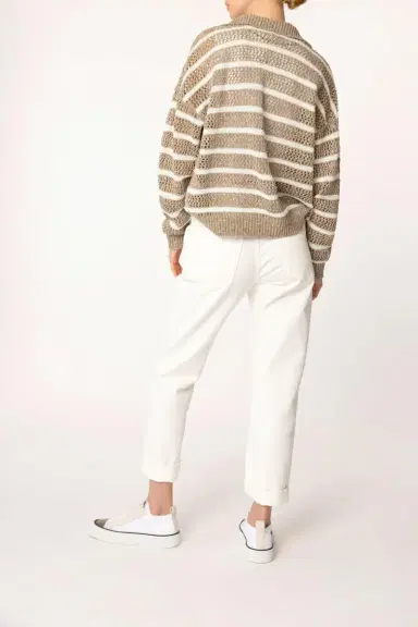 Brunello Cucinelli Contemporary Square Jean - Naturale | Thumbnail 4 Brunello Cucinelli Contemporary Square Jean - Naturale | Thumbnail 4