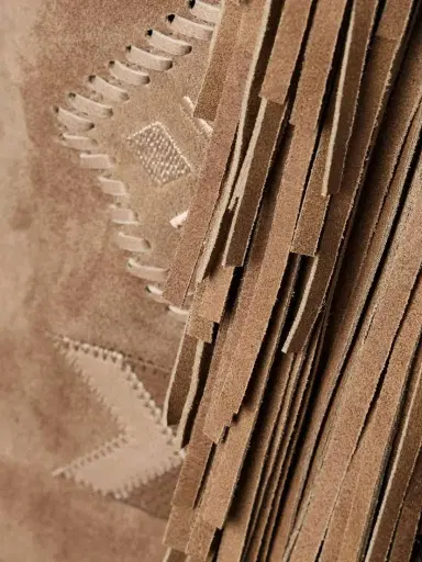 Isabel Marant Dalila Fringed Appliquéd Whipstitched Embroidered Suede Vest | Thumbnail 4 Isabel Marant Dalila Fringed Appliquéd Whipstitched Embroidered Suede Vest | Thumbnail 4