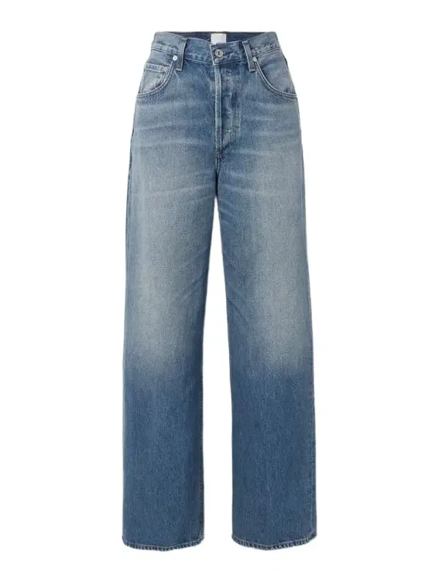 + Argent Ayla Baggy High-rise Wide-leg Jeans