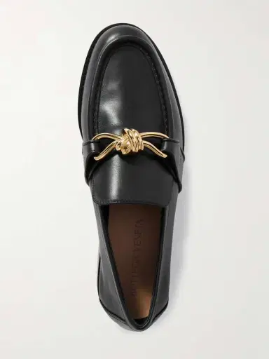 Bottega Veneta Astaire Embellished Leather Loafers | Thumbnail 5 Bottega Veneta Astaire Embellished Leather Loafers | Thumbnail 5