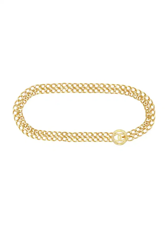 chanel Chanel Coco Mark Chain Belt