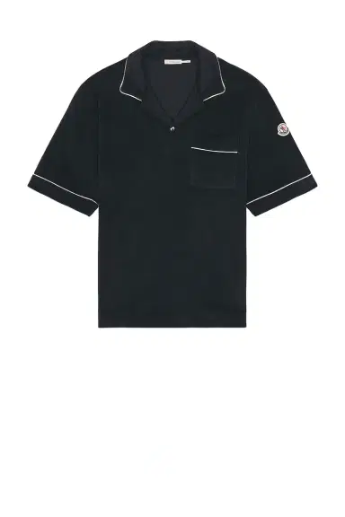 Moncler Short Sleeve Polo | Thumbnail 1 Moncler Short Sleeve Polo | Thumbnail 1