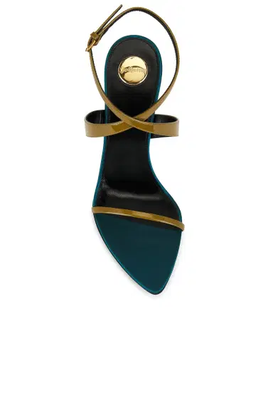 Saint Laurent Gippy Wedge Sandal | Thumbnail 4 Saint Laurent Gippy Wedge Sandal | Thumbnail 4