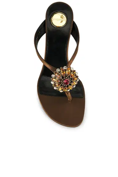 Saint Laurent Bridget Sandal | Thumbnail 4 Saint Laurent Bridget Sandal | Thumbnail 4