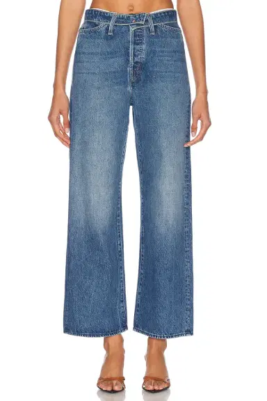 MOTHER The Fold Over Dodger Ankle Jeans | Thumbnail 3 MOTHER The Fold Over Dodger Ankle Jeans | Thumbnail 3