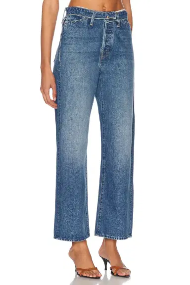 MOTHER The Fold Over Dodger Ankle Jeans | Thumbnail 4 MOTHER The Fold Over Dodger Ankle Jeans | Thumbnail 4