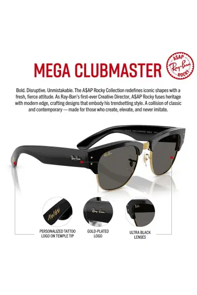 Ray-Ban x A$AP Rocky Mega Clubmaster 53' | Thumbnail 6 Ray-Ban x A$AP Rocky Mega Clubmaster 53' | Thumbnail 6