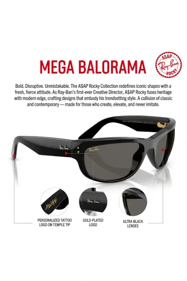 Ray-Ban x A$AP Rocky Mega Balorama 63 | Thumbnail 6 Ray-Ban x A$AP Rocky Mega Balorama 63 | Thumbnail 6
