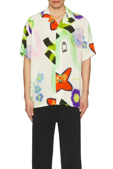 OAS Flower Shop Viscose Shirt | Thumbnail 3