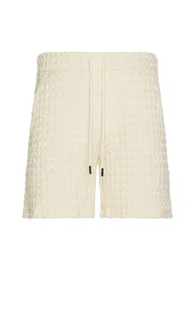 OAS Ecru Porto Waffle Shorts | Thumbnail 2 OAS Ecru Porto Waffle Shorts | Thumbnail 2