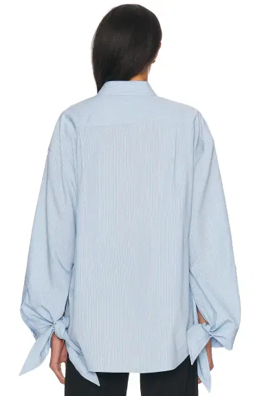 Balenciaga Knotted Cuff Blouse | Thumbnail 3
